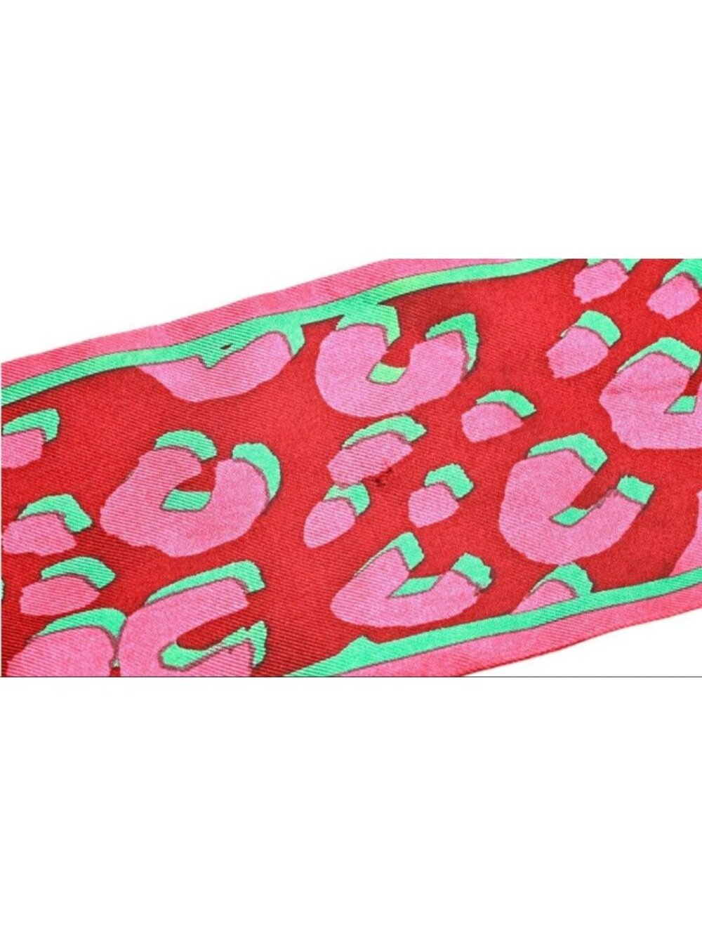 Louis Vuitton Leopard Print Silk Scarf - Picture 3 of 10